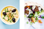 Chickpea Falafel with Hummus