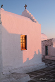 Schatten bei Sonnenuntergang